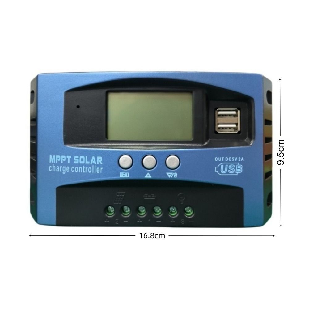 30A 40A 100A MPPT Solar Charge Controller Digital Display Solar Controller  Home Use