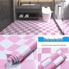 Adesivo da Pavimento Moderno Minimalista Autoadesivo per Bagno, WC e Cucina