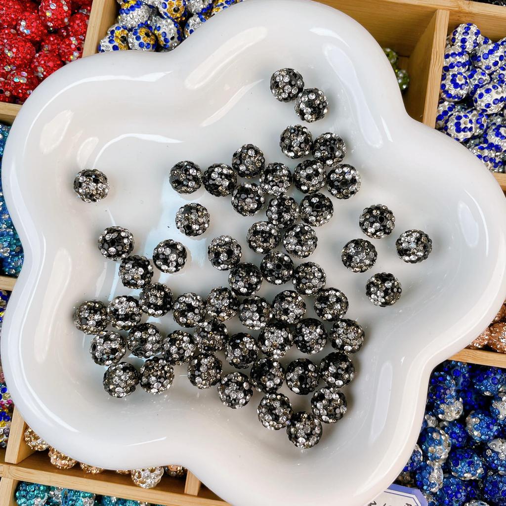 Handmade Rhinestone Crystal Beads for DIY Jewelry: Diamond Ball, Spacer, Pendant Materials