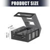 Game Card Organizers With Removable Dividers Trading Card Storage Box Shockproof Sports Card Storage Boxes