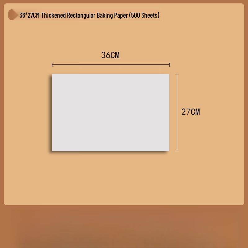 

Rectangular Silicone Baking & Grilling Parchment Paper