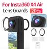 2 buc. Protecții lentilă pentru camera Insta360 X4 Air, Capac de protecție pentru lentilă, Capac de lentilă din sticlă securizată, Accesorii pentru camera Insta360 X4 Air