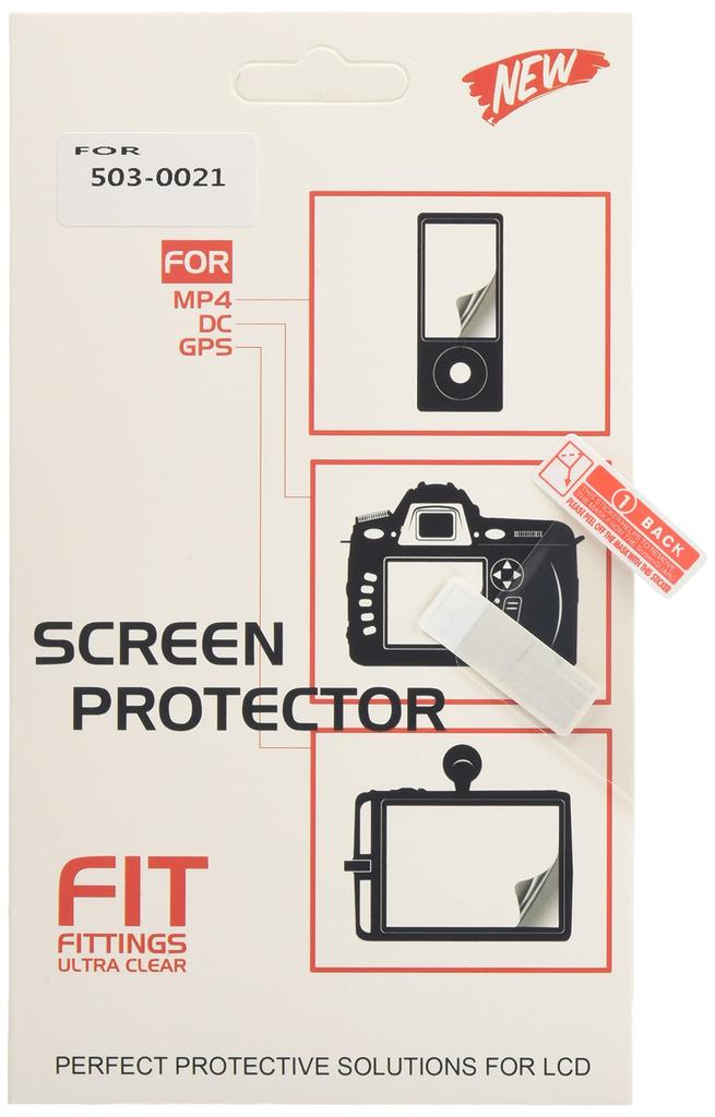 Washodo LCD protection film seal for Pentax digital cameras K200D, K-m, K-x "503-0021O" (transparent type)