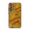 Hree-Dimensional Honeycomb Pattern Phone Case For Samsung S24,23,22,21,20,10,10E,S9 Plus FE Note 20 Ultra 10,9 Plus Black Case