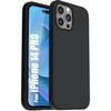 Protective Case - E.F.CONNECTION - iPhone 14 Pro - Flexible - Black - Silicone TPU