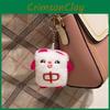 Mahjong Chess Capybara Dice Cartoon Plush Figurine Toy Keyring Bag Decor Pendant