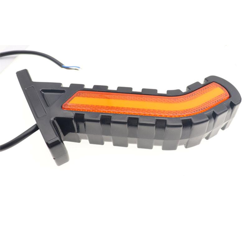 2 Pack Side Marker Light Signal Light Truck Turn Trailer LED Neon Light Bar 24V Truck Position Light Waterproof Triple Side Light Amber Red White