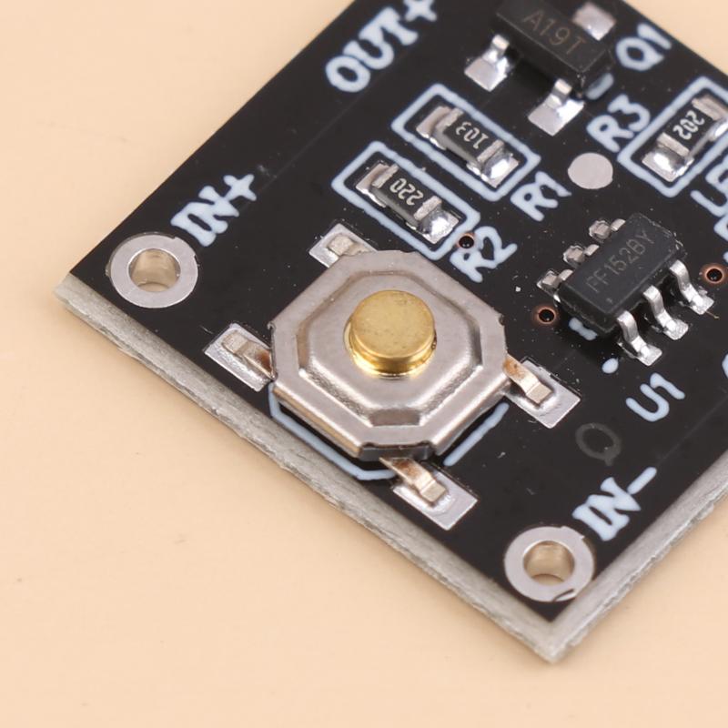 Single Bond Button Bistable Switch Board Module 2.2-5V Continuous Load 2A Low Power Micro One Key Switch 0.5Ua