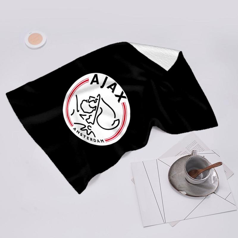 proof beach towel with AFC Ajax pattern - soft,absorbent,quick-drying,machine washable - perfect for swimming,camping,bathing