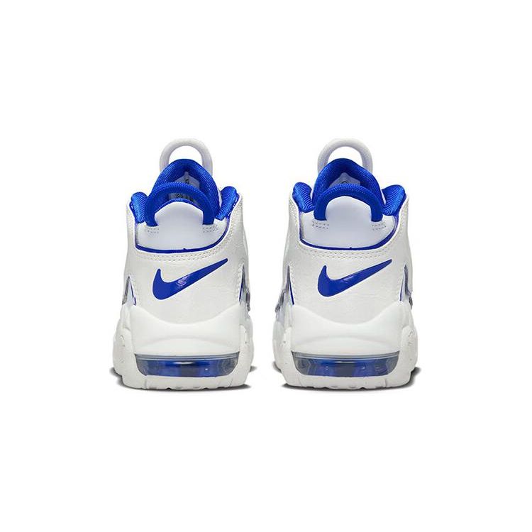 Nike Air More Uptempo PS White Royal Kids Sneakers Summit-White Football-Grey Racer-Blue FN4858-100