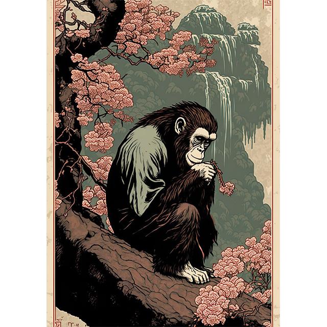 Asian Animals Zodiac Signs Japan China Prints Poster Canvas Painting Modern Wall Art Pictures for Living Room Bedroom Home Decor