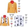 Kostým Woody z Toy Story z polyesterové látky pro Halloween a hraní rolí
