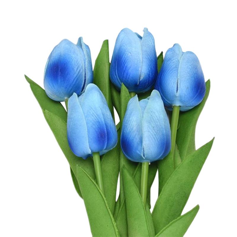 

5 шт. 34 см тюльпан штучна квітка справжні сенсорні квіти тюльпан букет декор підроблені тюльпани квітка для дому весільні прикраси