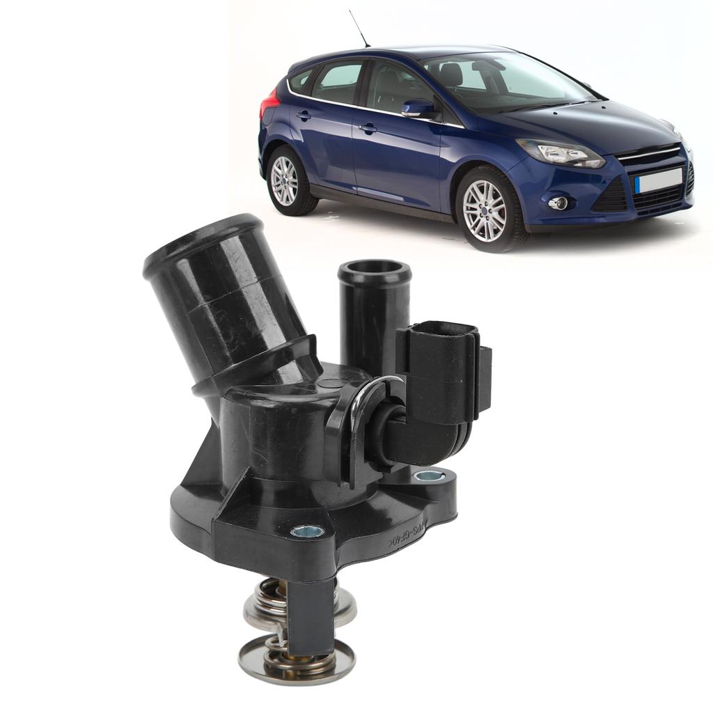 Engine Coolant Thermostat Housing Assembly 1S7Z8575AG Replacement for Ford Escape Focus Fusion Ranger