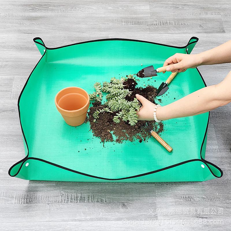 Waterproof Thickened Gardening Floor Mat for Repotting and Planting Flowers & Succulents