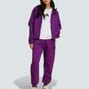 adidas X Zne Logo Bequeme Kapuzen-Sport-Langarmjacke Damenjacken Lila JD3990