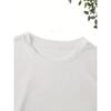 European Size Spider Web Print Tee Shirt, Tee For Men, Casual Short Sleeve T-shirt For Summer Spring Fall, Tops As Gifts