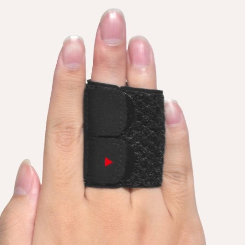 Adjustable Pressure Finger Sleeve Straighten Function Trigger Finger Splint  Healthy Care