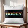 HHooey Brands Cushion Cover Natural Linen Organic Fabric DoubleSided Printing Couch Pillow Covers Home Decor