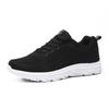 Summer New Black Mesh Breathable Sneakers Soft-soled Running Shoes Casual Shoes
