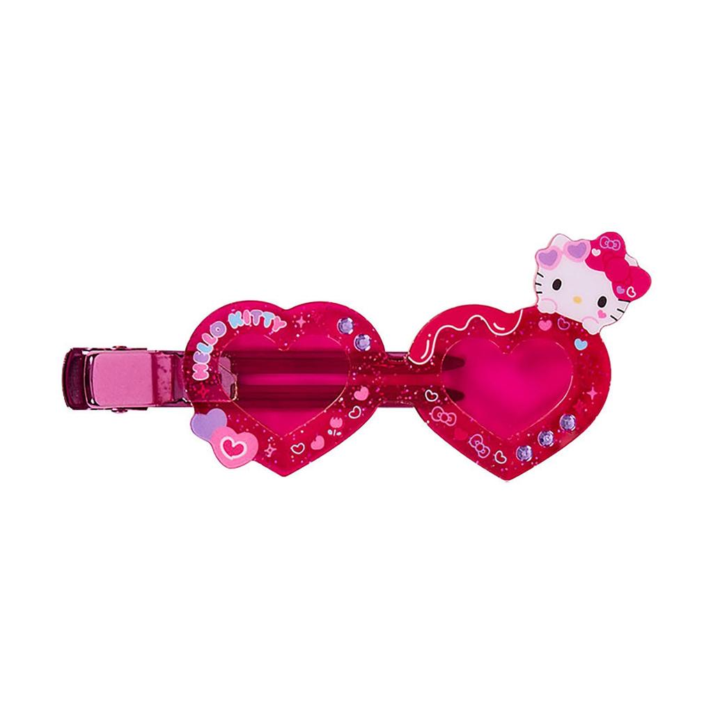 Sanrio Bangs Clip Hello Kitty Acrylic and Steel Hair Clip for and Desk Ages 125083 (SANRIO) (#SanrioGakuenKiramekiSai) Makeup, Meals, Work, 3+,
