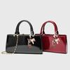 Fashion PU Solid Color Women's Shoulder Bag 2025 Valentine's Day New Square Bag Hot Selling Casual Classic Crossbody Bag