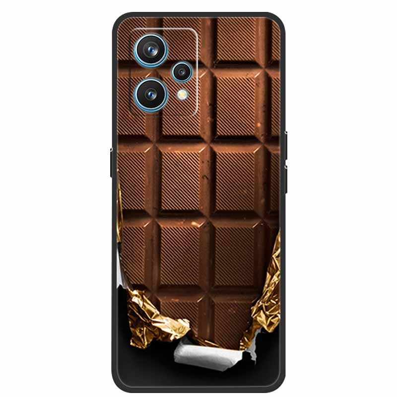 For Realme 9 Case RMX3521 Shockproof Soft silicone TPU Back Cover For Realme9 4G Phone Cases Realme 9 6.4 inch Cute Cartoon Bag