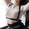 Moda Cinghia Pettorale Corsetto Bretelle Per Donne Body Harness Lingerie Gotica Abbigliamento Fetish Cinghia Accessori Donna
