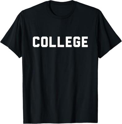 College' 80s Party House Movie Classic College T-Shirt