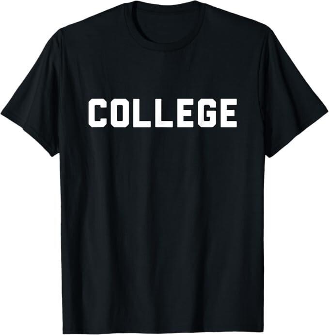 College' 80s Party House Movie Classic College T-Shirt