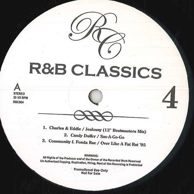 12inch Record VARIOUS - R&b Classics Vol.4 RBC604 NONE Rap & Hip-Hop/R&B Used