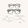 Fashion Anti Blue Light Glasses Ultra Light Square Frame PC Eyewear Optical Lenses Anti-fatigue Woman Graduated Glasses