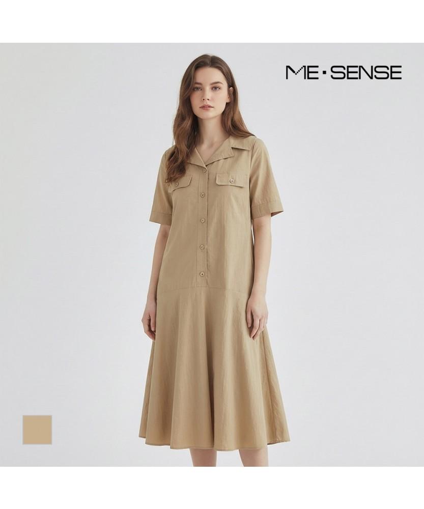 MESENSE Shirt-Style Collar Dress_Mb45Opp109A