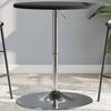 Vidaxl Bar Table, Black, 60X60X90 Cm, Wood-Based Material