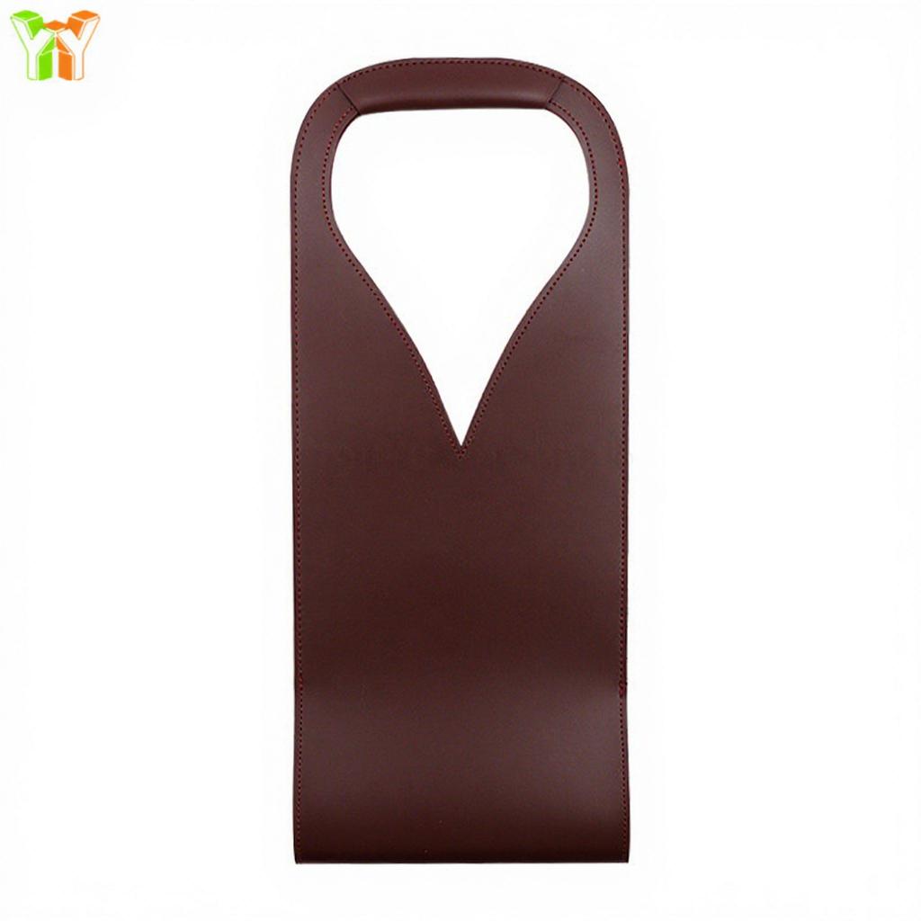 YY RTS Leather Wine Bottle Carrier Bag Elegant Bar Accessories for Wine Gifts for Wine Tote/Bottle Carrier/Bag