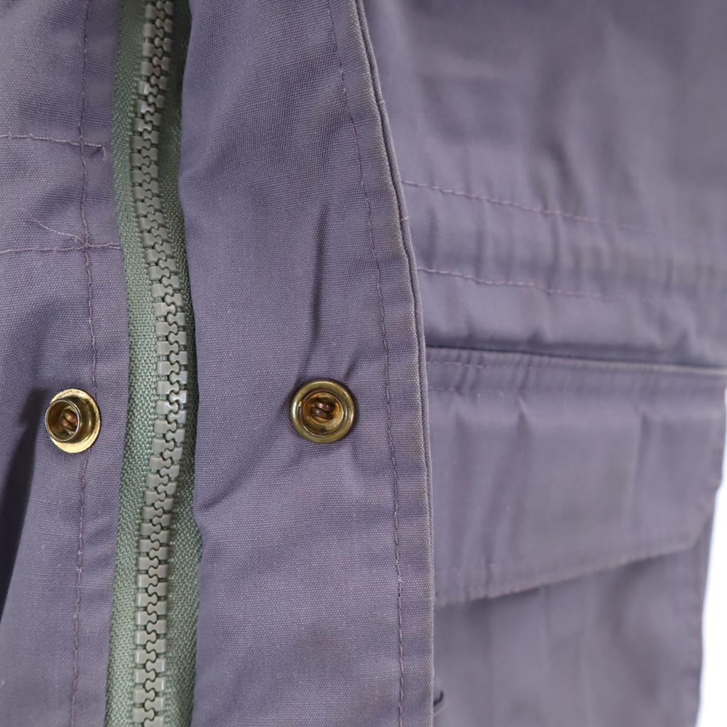 WOOLRICH WOMAN 70s Made In USA Vintage White Tag Jacket S Purple Gray Women Used