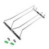 Space Saving Overhead Wine Glass Rack High Quality Nonrust Steel Mountable Storage Solution Rustproof Wine Glass Stand