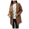 Fashion Women Trench Coat Ladies Winter Coats Suit Jacket Double-breasted Lapel Blazer Work OL Long Sleeve Casual Fashion Solid