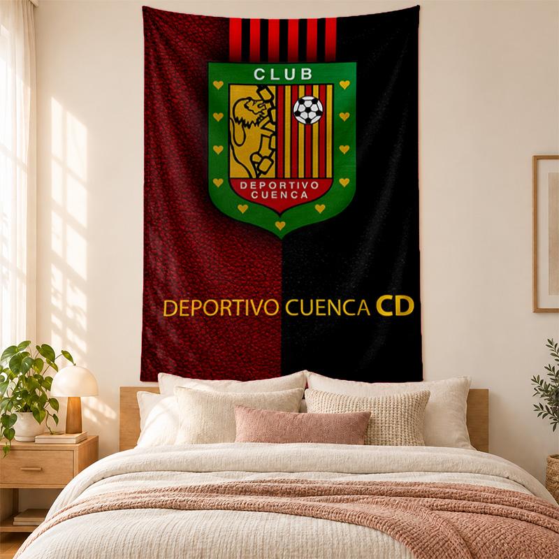 Club Deportivo Cuenca Tapestry highquality for decorating living room bedroom dorm walls ideal as bedroom wallart orholiday gift
