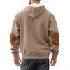 Men's Trendy Loose Hooded Jacquard Sweatshirt - Casual Long Sleeve Fashion Sportswear