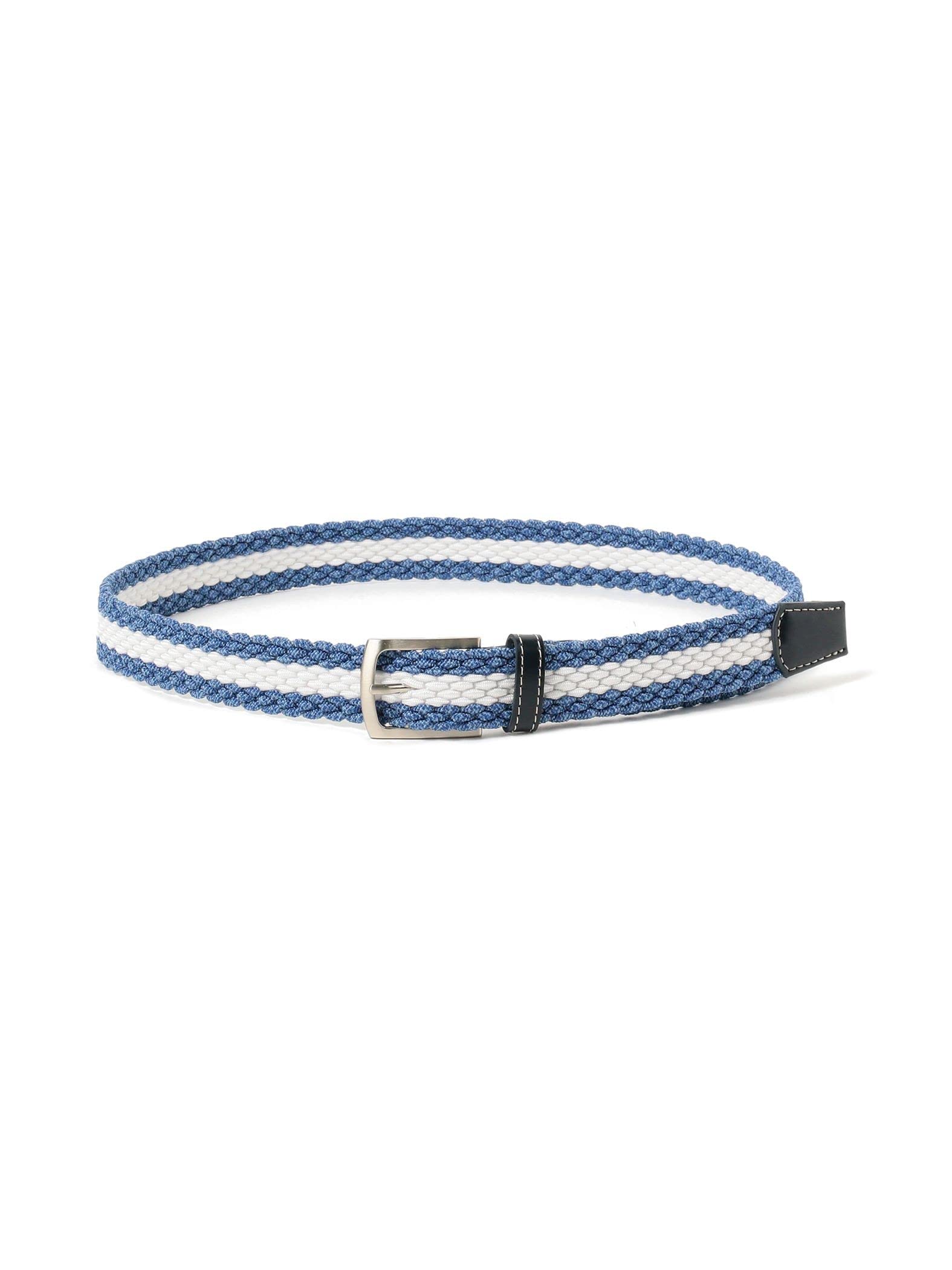 

Campus Belt Melange Style Mesh Belt SAX L [Beams Heart] Men s