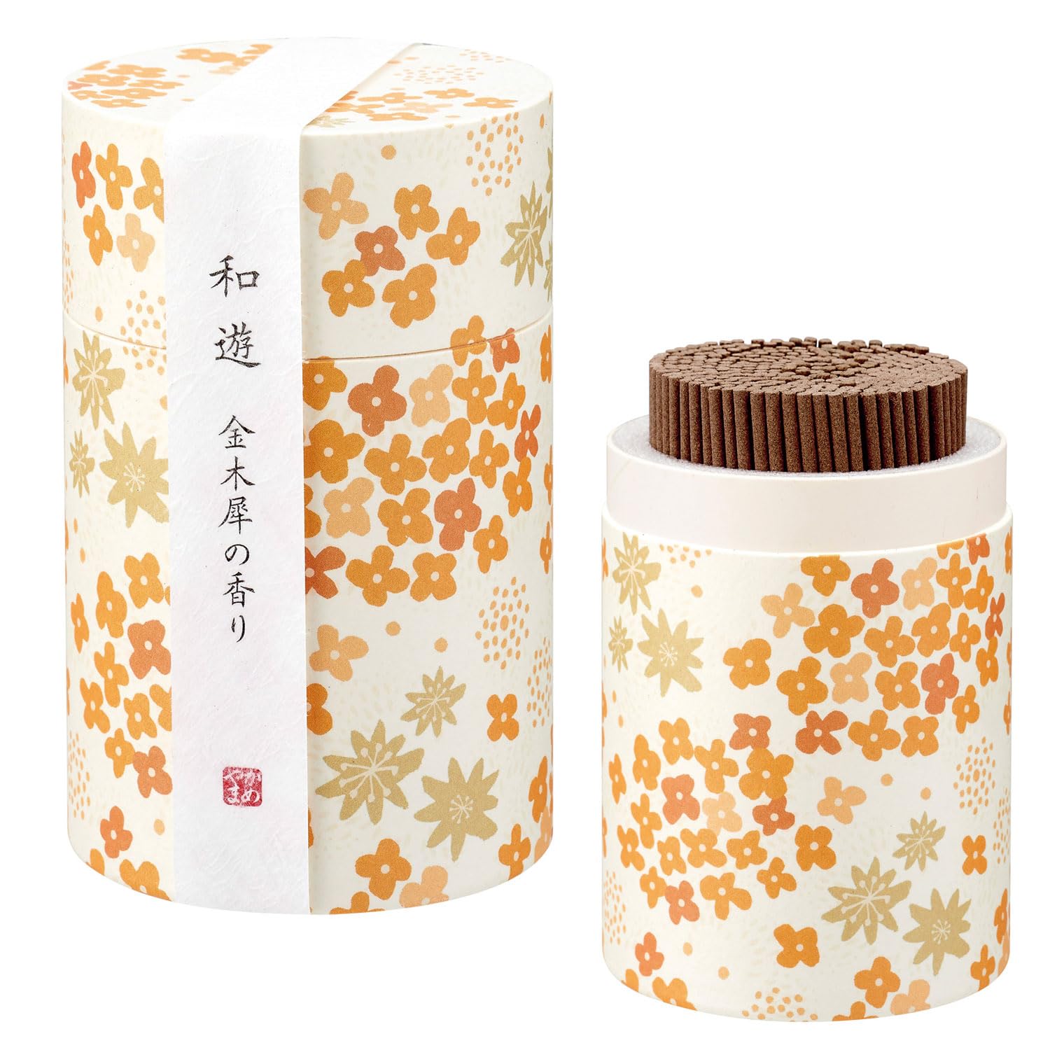 Kameyama Wayu Osmanthus Scent Incense 90g 300 Mini Size Sticks, Approx. (Approx. sticks),