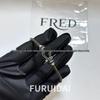 Fei Jia Horseshoe & Eight-Character Buckle Diamond Nylon Bracelet for Couples