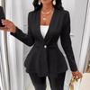 Autumn Winter Fashion Long Sleeved Women's Jacquard Jackets Thickened New Elegant V Neck Casual Simple Slim Fit Coats Female Streetwear Shirt Clothing