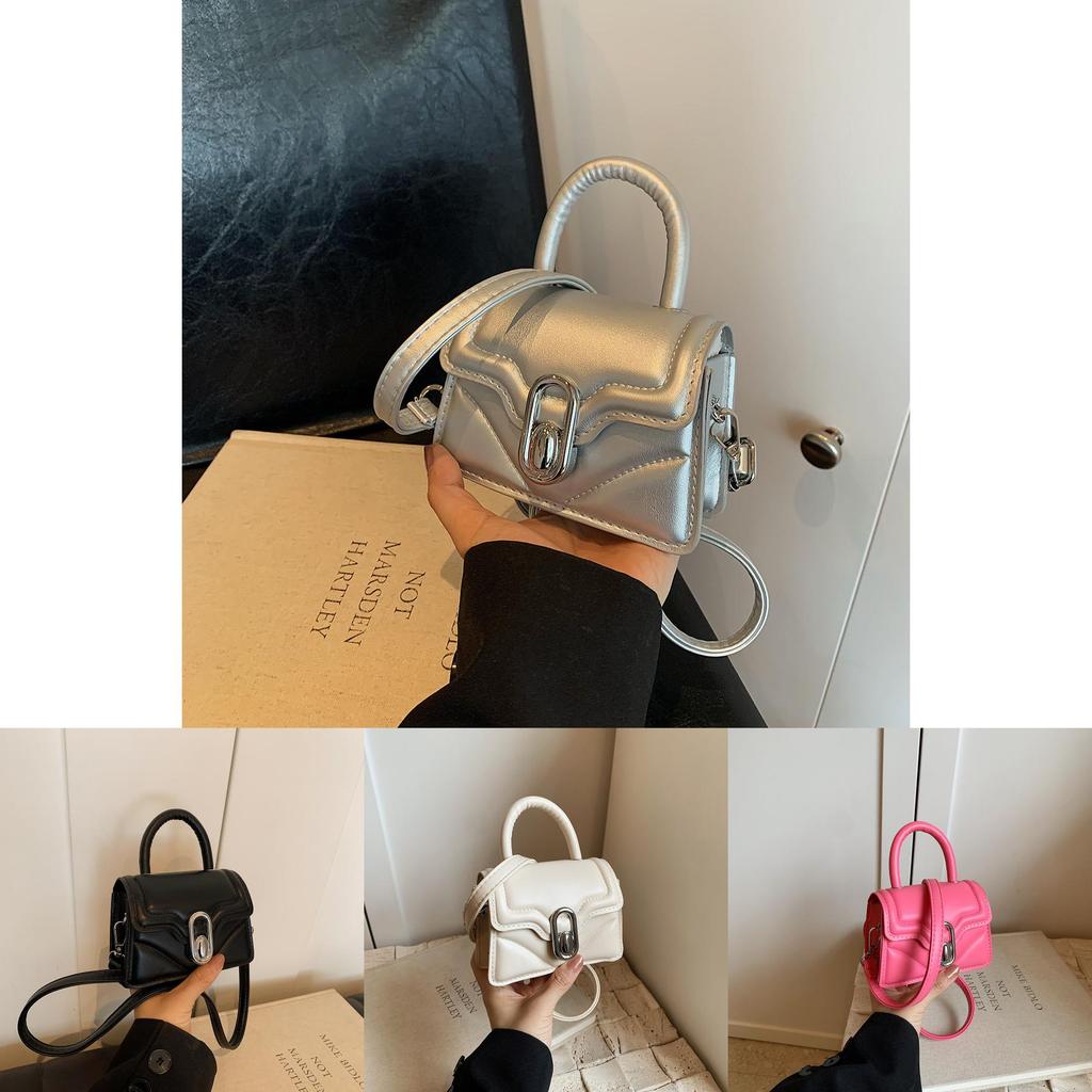 Fashionable Mini Shoulder Bag Stylish Pu Leather Crossbody Suitable For All Genders
