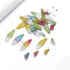 2Pcs/set (1big+1small) Handmade Fairy Imitation Dragonfly Wings Pendant for DIY Earrings Jewelry Making