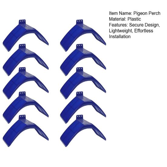 Güvercinlik Tünükleri Yarış Güvercinleri Dinlenme Standı Plastik Hafif Güvercinler Dinlenme Standı Papağanlar ve Diğer Kuşlar İçin Kuş Konma Tutucu