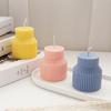Exquisite Plastic Stereo Candle Mold Handmade Scented Candle Mould Epoxy Mold