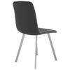 Dining Chairs 2 Pcs Grey Velvet
