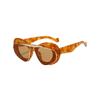 Luo Jia Metal Personality Retro Double Frame Sunglasses Show Street Sunglasses Men And Women